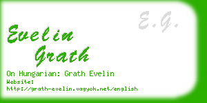 evelin grath business card